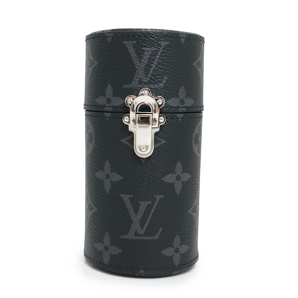 Louis Vuitton Case Fragrance Bottle Monogram Eclipse Black